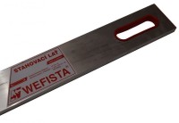 Lať profi obdelníková WEFISTA 300 cm 2 libely + 2 ručky