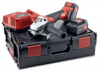 Flex Set aku úhlová bruska s brzdou LB 125 18.0-EC/5.0